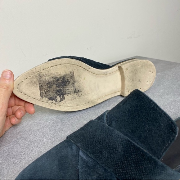 SALE Crevo Tessana Black Suede Leather Mule
Slip-On Shoes Size 8 - Picture 4 of 8